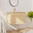 24''/28'' Single Floating Bathroom Vanity With Ceramic Sink, Wall Mounted Bathroom Vanity With 1 Soft Close Door-2016966480-2045707255