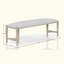 Banc couleur sable
