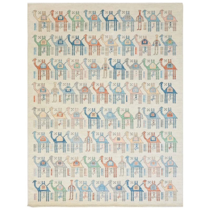 One-of-a-Kind Rectangle 9'4" X 12'2" Area Rug