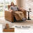 zero clearance recliner  Power Recliner Chair with Power Headrest & Wood Legs, Faux Leather-877826356