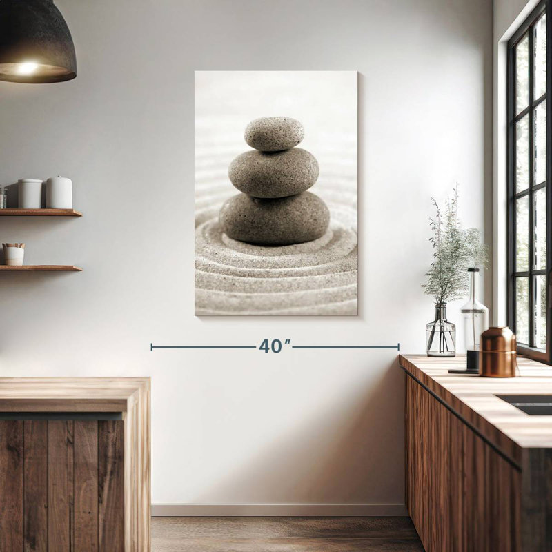 Kerrick Stone Stack On Zen Garden, 39" H x 26" W