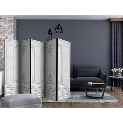 Demopolis 225cm W x 172cm H 5 - Panel Folding Room Divider