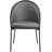 Urbane Modern Upholstered Dining Chair In Vinyl With Curved Back Design For Home And Kitchen Arm Chair-338733244