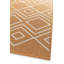 Braun Machine Woven Orange Indoor/Outdoor Rug-50227045