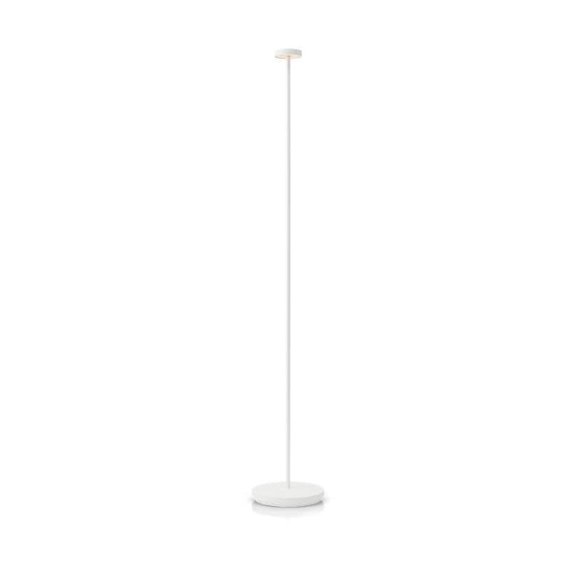 Moneta Medium Rechargeable Floor Lamp, Matte White