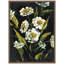 «Moody Floral 1» par Annie Quigley, reproduction d'art sur toile encadrée