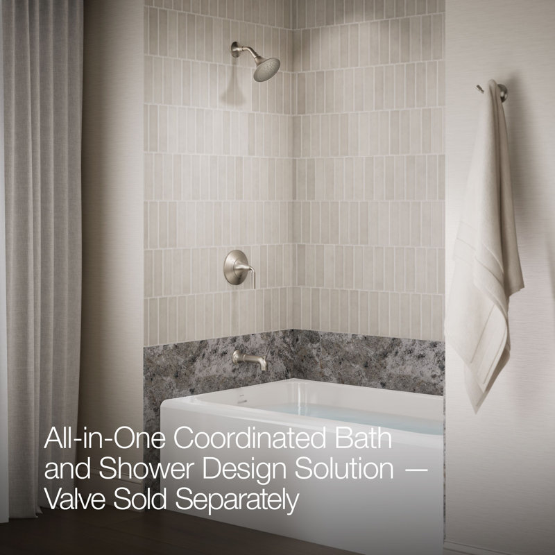 Tone Rite-Temp Pressure-Balancing Bath and Shower Faucet Trim Set 2.5 GPM, Vibrant Brushed Nickel