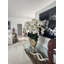 Vivien Gold Vase With Phaleanopsis Orchids-772172526