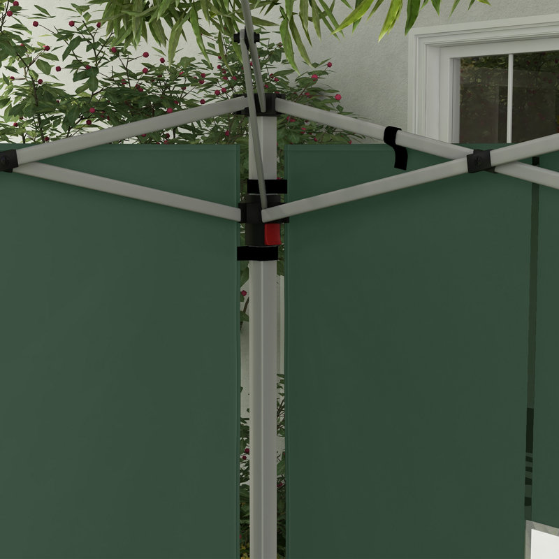 Bucherie Dakota Fields Plastic Side Wall for Canopy, Green