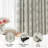 100% Boho Blackout Curtains 84 Inches Long