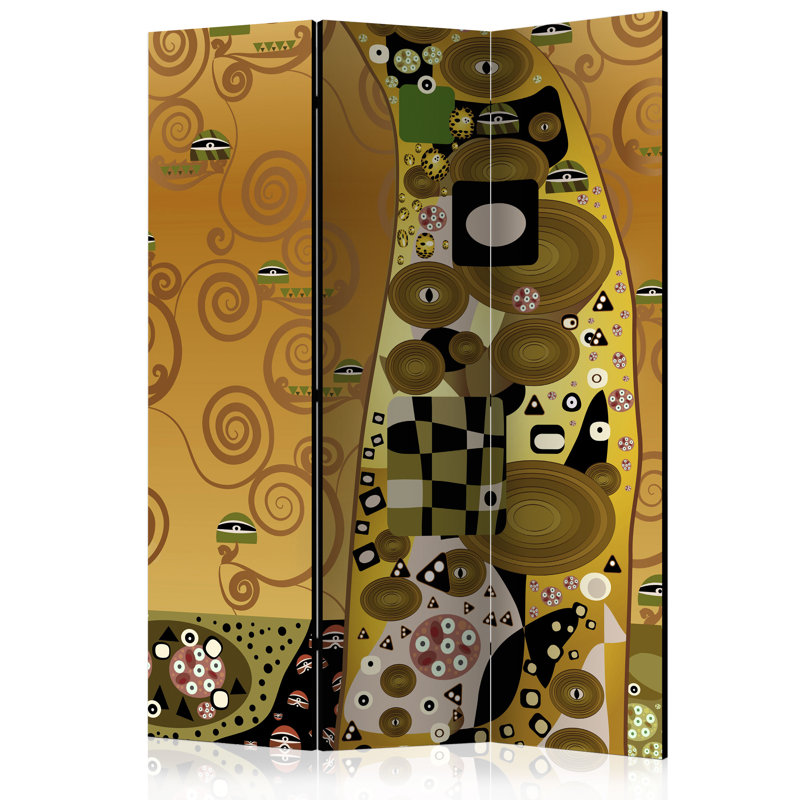 Artistic Geometry Room Divider, 3