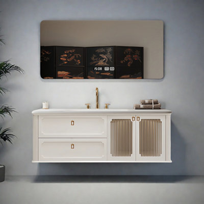 Armoire de salle de bain Wabi-sabi