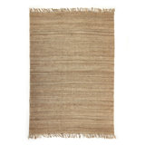 NEVA Jute / Sisal Area Rug in Light Brown