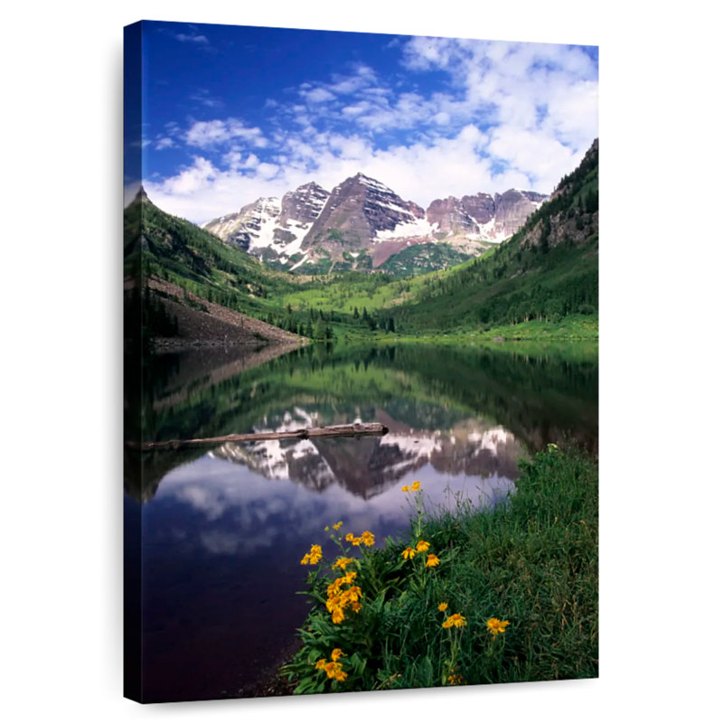Alvord Exploring The Maroon Bells, 45" H x 30" W