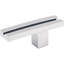 Inset Rail 2 5/8" Length Geometric Knob-1891248321