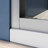 Sliding Glass Tub Door 56-60 In. W X 57 In. H, Matte Black Semi Frameless Double Bathtub Door, Certified Thick Clear Clear Tempered Glass, 304 Stainless Steel Handles.-119869698