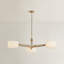 Lustre lumineux en laiton patiné Troy Lighting-114642093-114642094