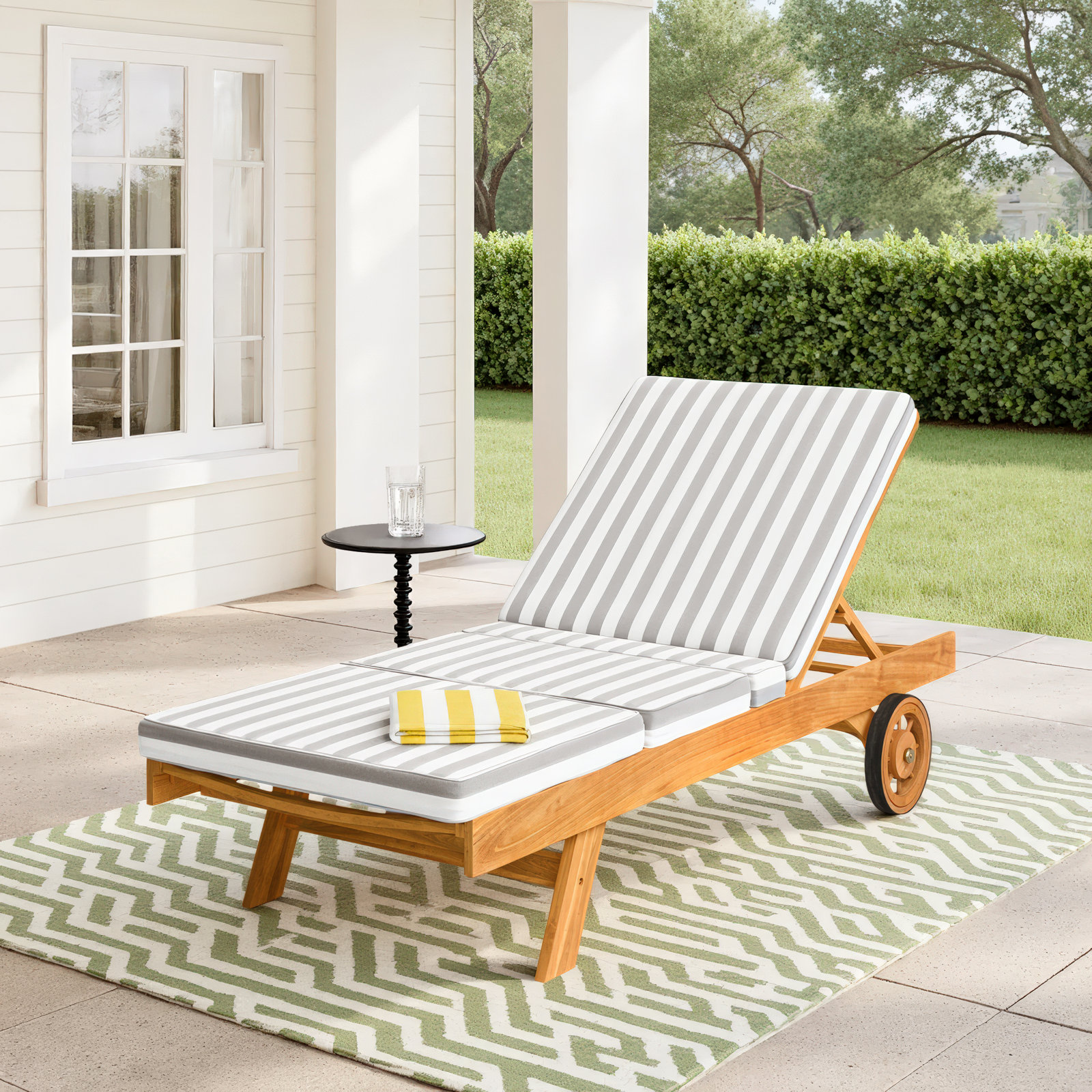 Armondo Outdoor Chaise Lounge