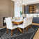 Modern Black And Cream Geometric Area Rug