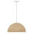 Dalia 1-Light Wooden Bead Dome Convertible Pendant-1012917698