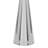 Raffaella 22" H x 9.5" W Round Metal Pedestal Side Table -1047163674