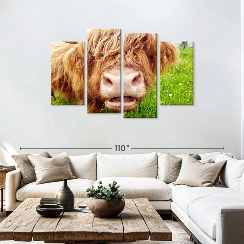 Vache Brampt, H 48 po x l 75 po