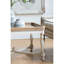 33X33x19" Wood Coffee Table, White Base And Natural Top, Rustic Feel Table: For Any Consequence Of Style