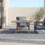 Sky 48'' Glass Outdoor Chat Table-341056739