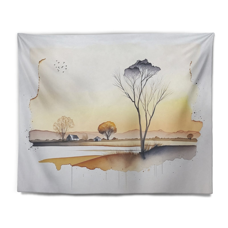Polyester Tapestry, 32" H x 39" W
