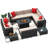 13 Pieces Rattan Patio Furniture Conversation Set with 43" Gas Propane 50000 BTU Fire Pit Table Outdoor Sectional Sofa for Backyard-396072782
