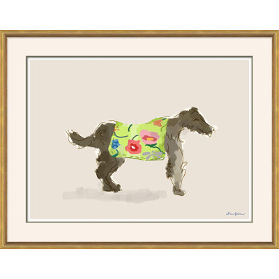 «Alvie» par Dana Gibson, peinture sur cadre