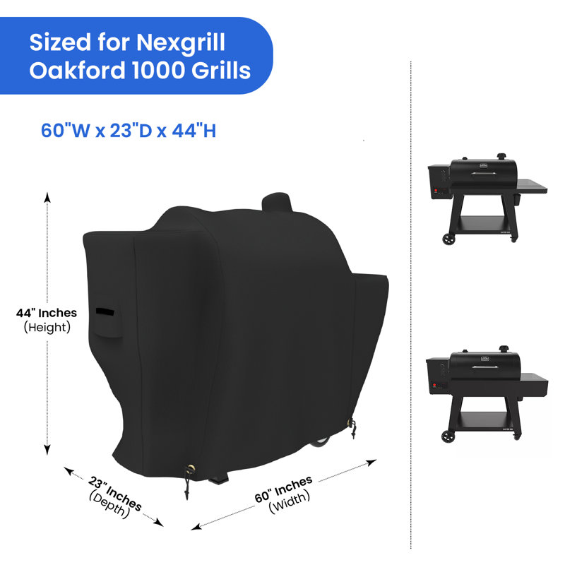Blue Elephant 152.4cm W x 58.4cm D Grill Cover