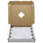 1x2 CARRARA HERRINGBONE HONED