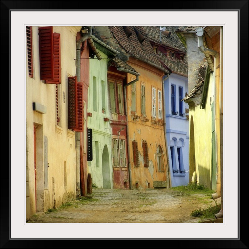 «Couleurs» de Straub, reproduction de photo, H 30 po x l 30 po x P 1,5 po, Toile