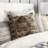 Geometric Jute / Sisal Reversible Throw Pillow-69838582