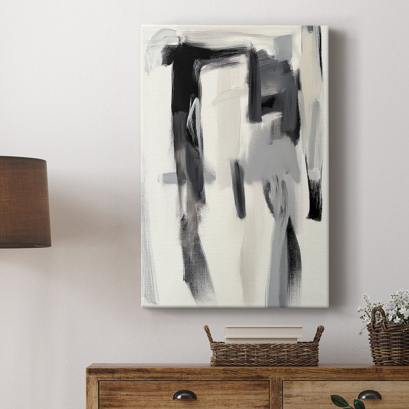 ABSTRACT Series DCCCIII -Custom Wrapped Gallery Cavas, 60" H x 40" W
