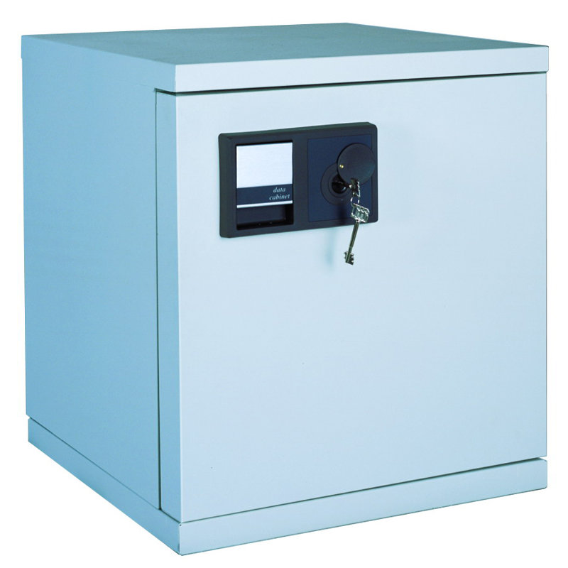 Fireproof 1-Hour Data Security Safe with Impact-Rated Key Lock, 25.5" H x 21.5" W x 22.4" D