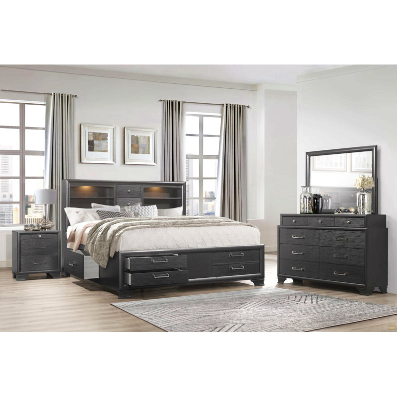 Nightstand, Gray
