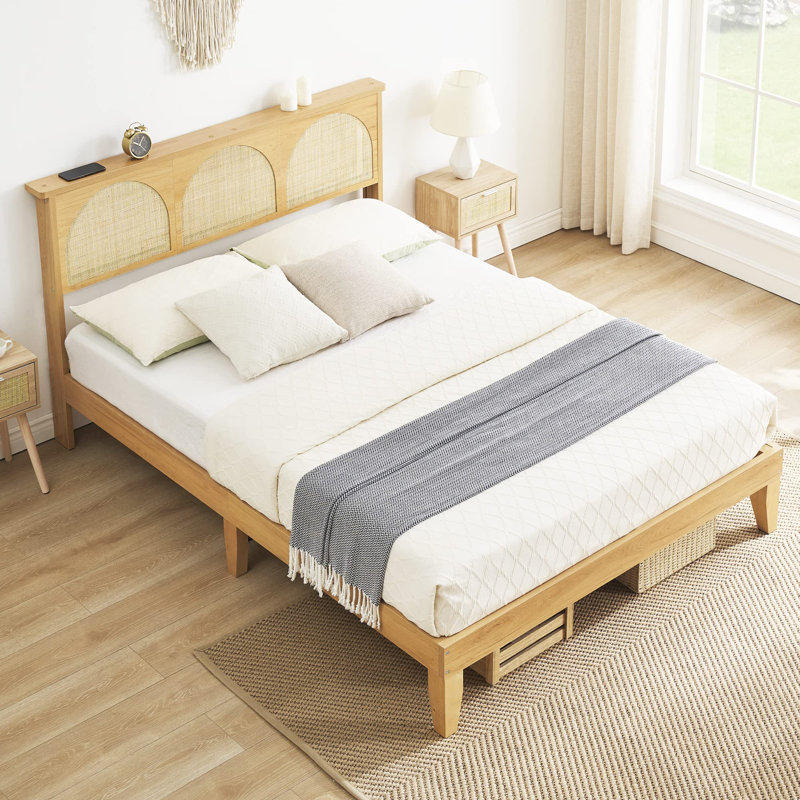 Batai 41.14" Bed Frame