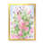 Impression dorée sur toile encadrée