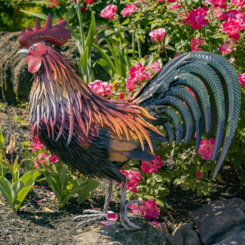 Statue de coq "Léopold" Arondel