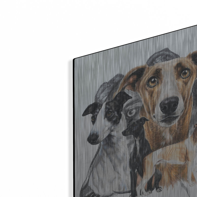 «Greyhound» par Barbara Keith, H 16 po x l 12 po