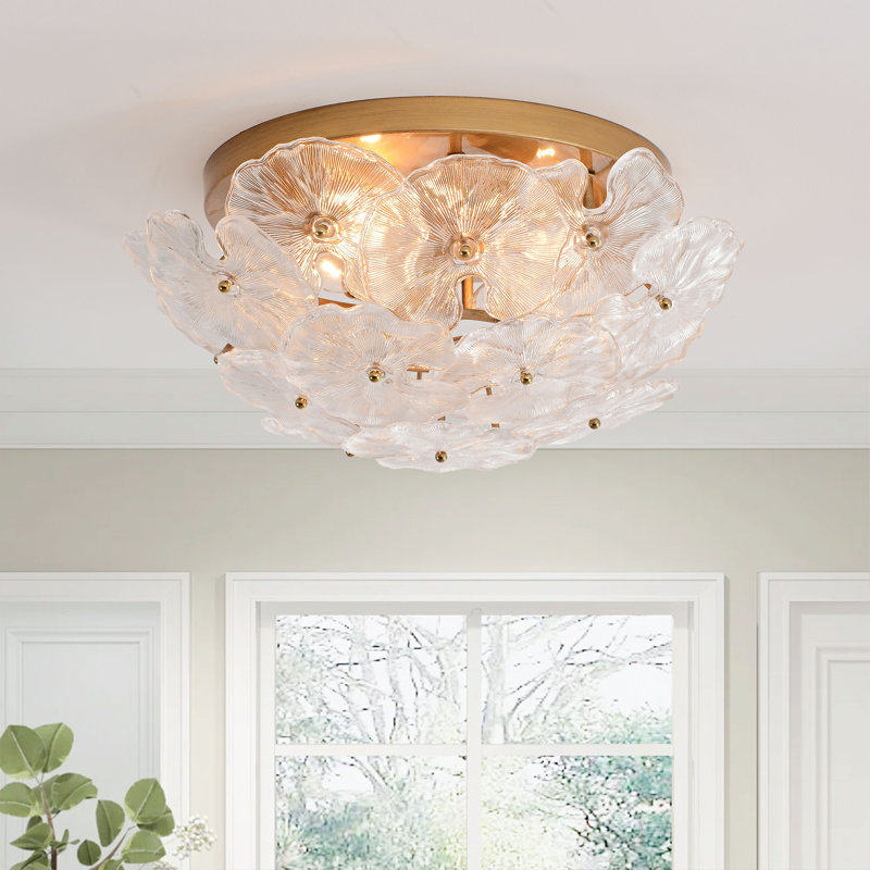 Plafonnier encastré 4 lumières Emilia