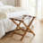 Folding Wood Luggage Rack