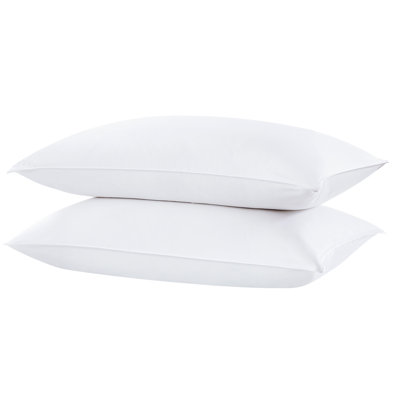 Eddie Bauer® Plush Feather Pillow Twin Pack (Hypoallergenic) - Jumbo Size
