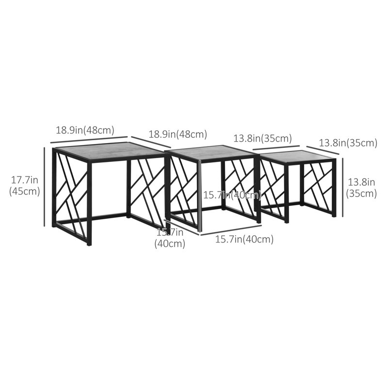 Strobbe Nesting Coffee Table