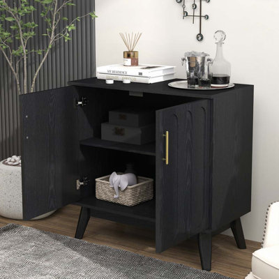 2-Door Accent Storage Cabinet with Adjustable Shelves