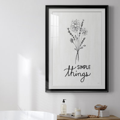 " Simple Things Sketch " Painting Print