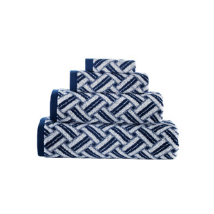 Buy Brooks Brothers Nautical Blanket Stripe 2pc Hand Towels - Navy