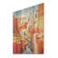 Canyon de Stijl inspiré Lansdcape I - Canyon, art mural sur bois de pin naturel-1733971178